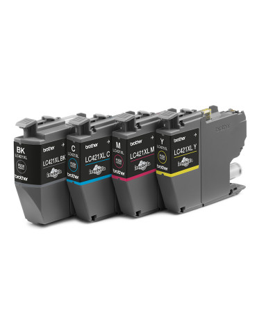 Brother LC421XLVAL ink cartridge 1 pc(s) Original Black, Cyan, Magenta, Yellow