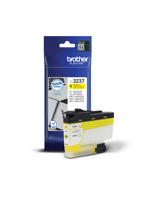 Brother LC3237Y mustekasetti 1 kpl Alkuperäinen Keltainen