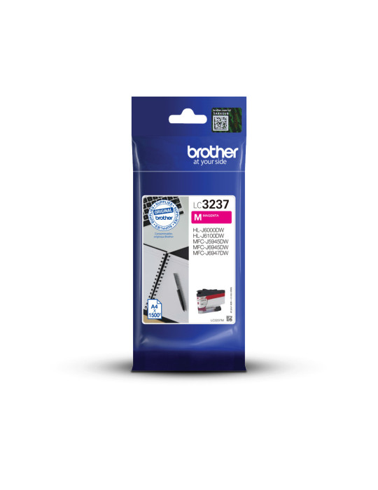 Brother LC3237M mustekasetti 1 kpl Alkuperäinen Magenta
