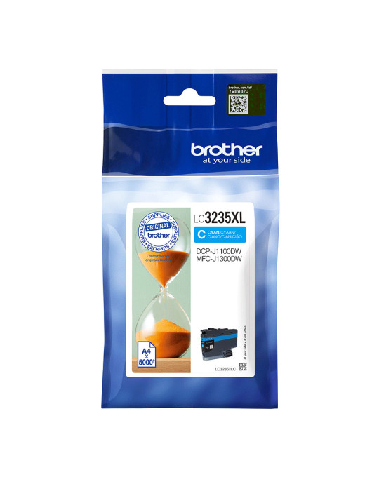 Brother LC3235XLC mustekasetti 1 kpl Alkuperäinen Syaani