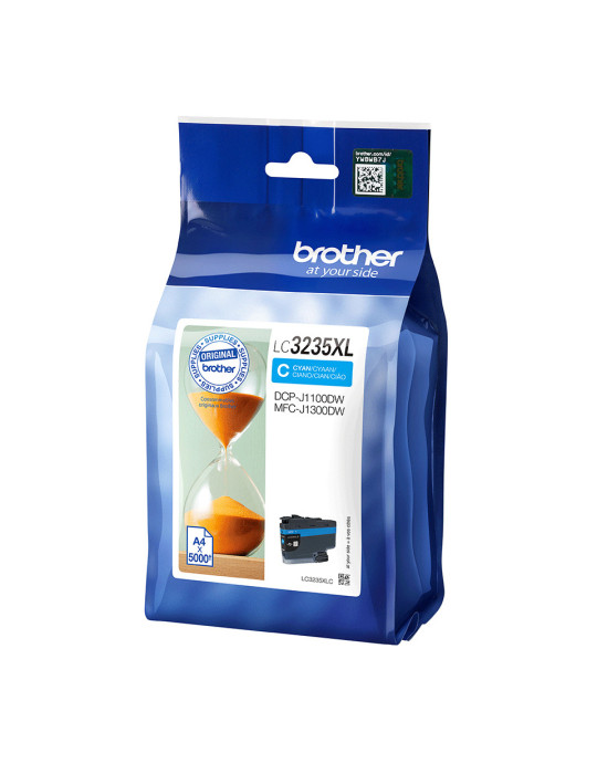 Brother LC3235XLC mustekasetti 1 kpl Alkuperäinen Syaani