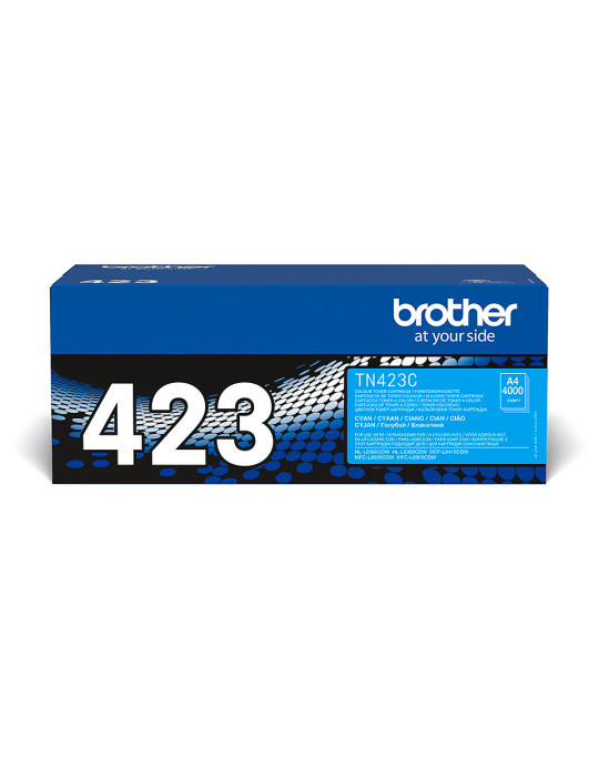 Brother TN-423C värikasetti 1 kpl Alkuperäinen Syaani