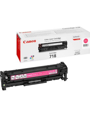 Canon CRG-718 M toner cartridge 1 pc(s) Original Magenta