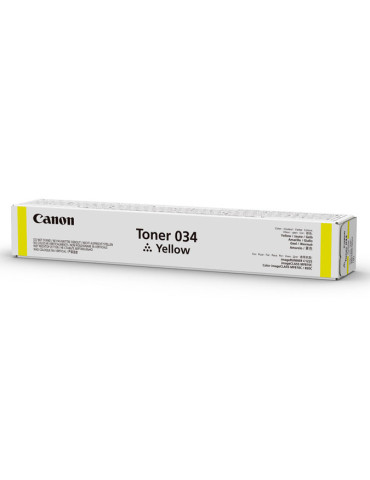 Canon 034 toner cartridge 1 pc(s) Original Yellow