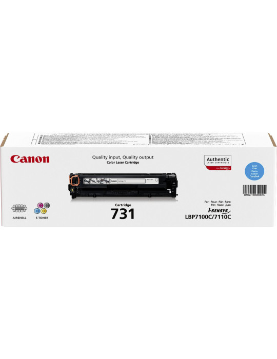 Canon 731 toner cartridge 1 pc(s) Original Cyan