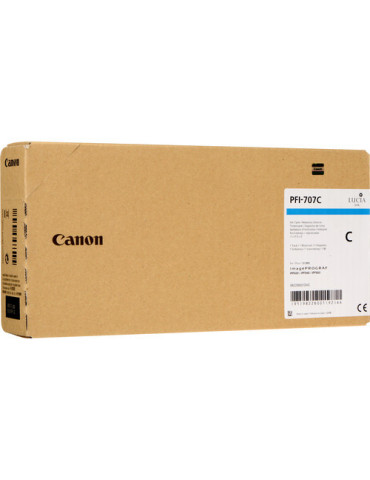 Canon PFI-707C mustekasetti Alkuperäinen Syaani