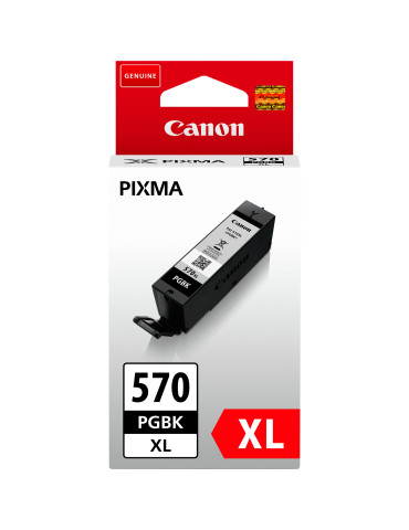 Canon PGI-570PGBK XL mustekasetti 1 kpl Alkuperäinen Korkea (XL) värintuotto musta