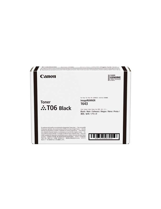 Canon T06 Tonerkassett 1 styck Original Svart