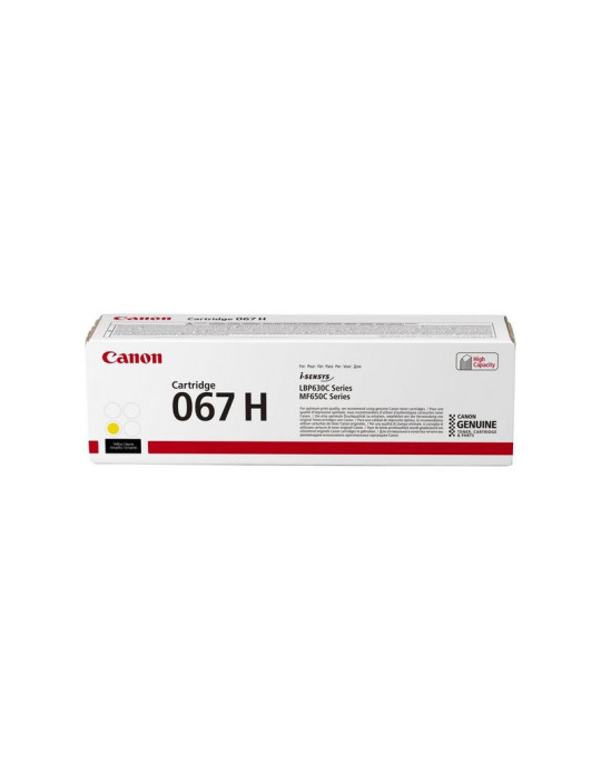 Canon 067H toner cartridge 1 pc(s) Original Yellow