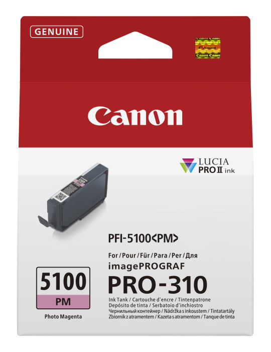 Canon PFI-5100 PM bläckpatroner 1 styck Original Fotomagenta