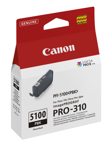 Canon PFI-5100 PBK ink cartridge 1 pc(s) Original Photo black