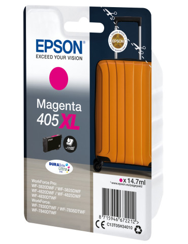 Epson 405XL DURABrite Ultra Ink ink cartridge 1 pc(s) Original High (XL) Yield Magenta