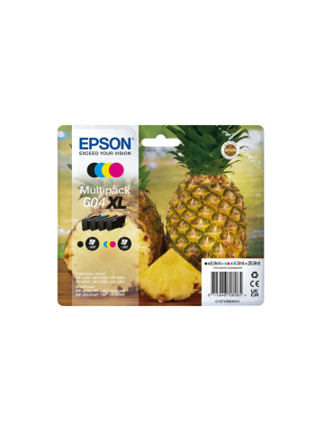 Epson 604XL ink cartridge 4 pc(s) Original High (XL) Yield Black, Cyan, Magenta, Yellow