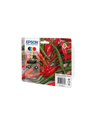 Epson 503XL ink cartridge 4 pc(s) Original High (XL) Yield Black, Cyan, Magenta, Yellow