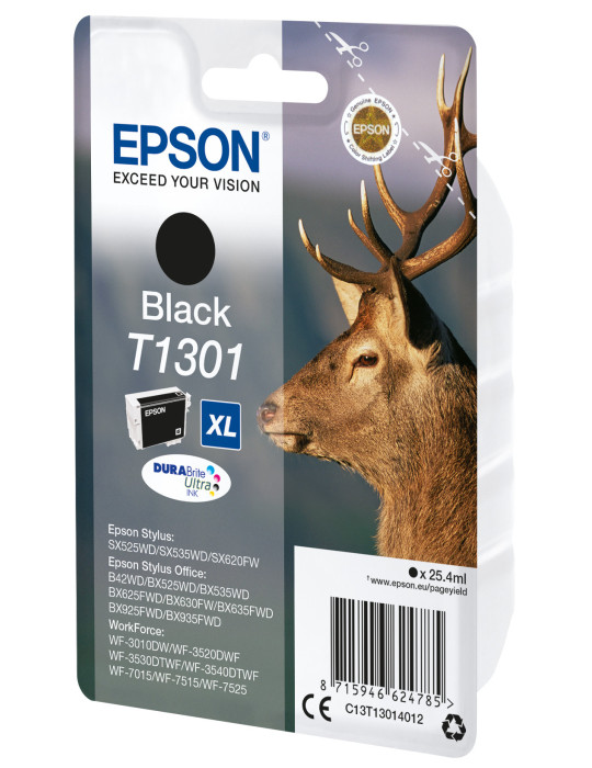 Epson Stag T1301 ink cartridge 1 pc(s) Original High (XL) Yield Black