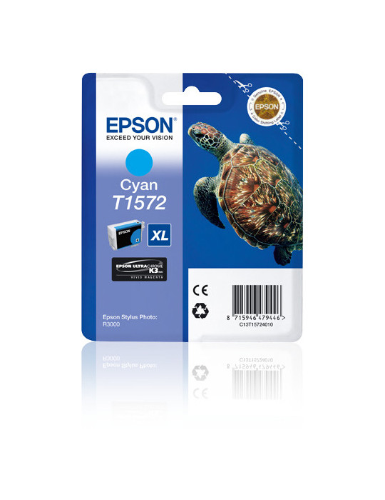 Epson Turtle T1572 ink cartridge 1 pc(s) Original High (XL) Yield Cyan