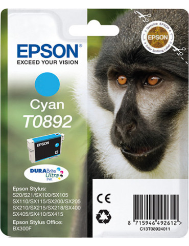 Epson Monkey T0892 ink cartridge 1 pc(s) Original Cyan
