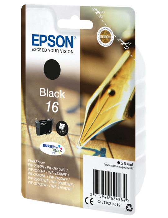 Epson Pen and crossword Enpack svart 16 DURABrite Ultra-bläck