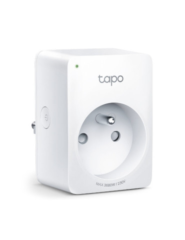 TP-Link Tapo Mini Smart Wi-Fi Socket Energy Monitor Smarta pluggar 3680 W Hem Vit