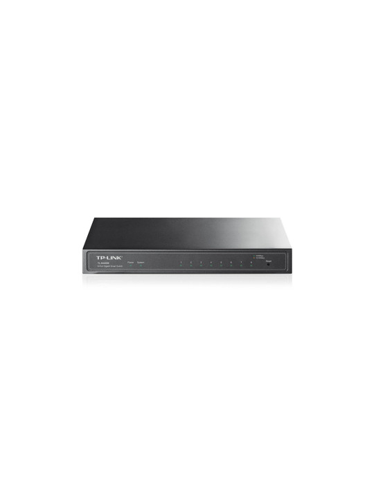 TP-Link JetStream TL-SG2008 verkkokytkin Hallittu L2 L2+ Gigabit Ethernet (10 100 1000) musta