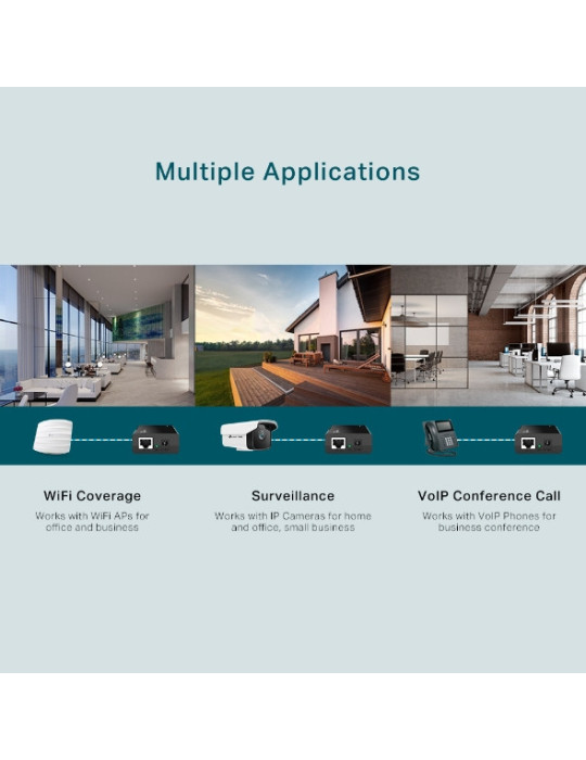 TP-Link TL-POE150S v3 Gigabit Ethernet