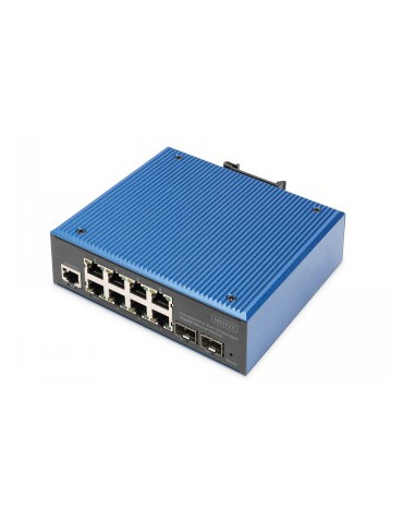 DIGITUS IND. 8+2 PORT L2...