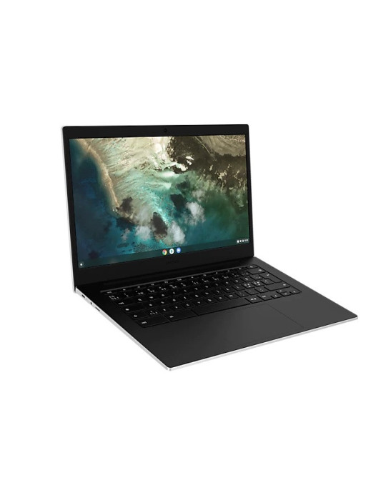 Samsung Chromebook GO Intel® Celeron® N N4500 35,6 cm (14") HD 4 GB LPDDR4x-SDRAM 32 GB eMMC Wi-Fi 6 (802.11ax) ChromeOS Hopea