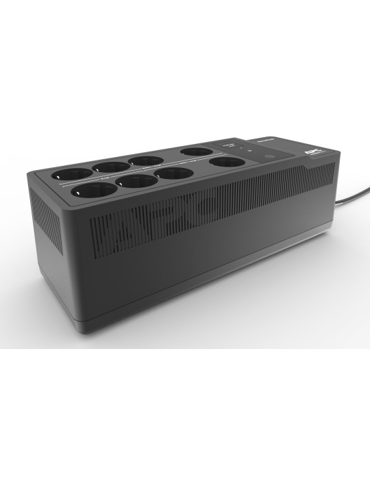 APC Back-UPS 650VA 230V 1 USB charging port - (Offline-) USV strömskydd (UPS) Vänteläge (offline) 0,65 kVA 400 W 8 AC-utgångar