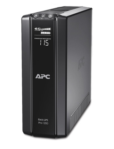 APC Back-UPS Pro uninterruptible power supply (UPS) Line-Interactive 1.2 kVA 720 W APC Back-UPS Pro uninterruptible power supply (UPS) Line-Interactive 1.2 kVA 720 W
