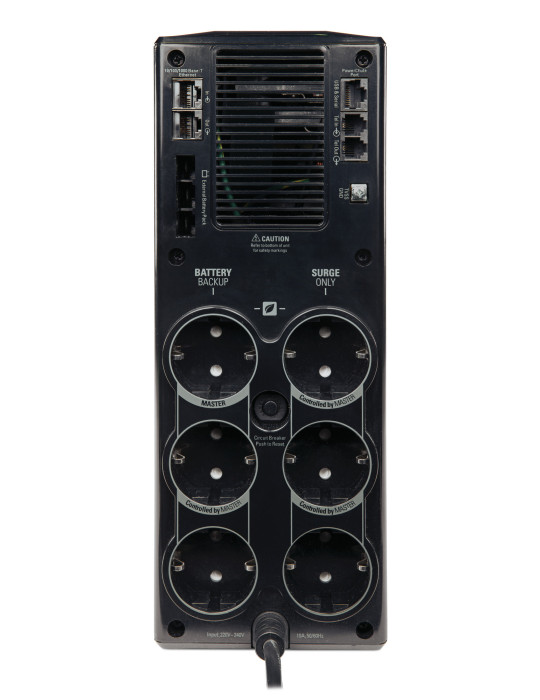 APC Back-UPS Pro uninterruptible power supply (UPS) Line-Interactive 1.5 kVA 865 W 6 AC outlet(s)