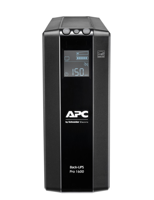 APC BR1600MI strömskydd (UPS) Linjeinteraktiv 1,6 kVA 960 W 8 AC-utgångar