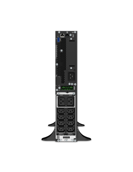 APC Smart-UPS On-Line UPS-virtalähde Taajuuden kaksoismuunnos (verkossa) 2,2 kVA 1980 W 10 AC-pistorasia(a)