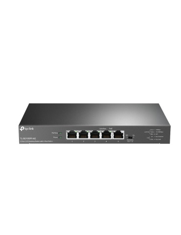 TP-Link TL-SG105PP-M2 network switch Unmanaged Gigabit Ethernet (10 100 1000) Power over Ethernet (PoE) Black TP-Link TL-SG105PP-M2 network switch Unmanaged Gigabit Ethernet (10 100 1000) Power over Ethernet (PoE) Black
