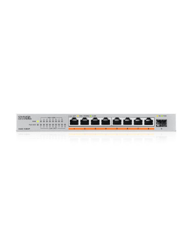 Zyxel XMG-108HP Hallitsematon 2.5G Ethernet (100 1000 2500) Power over Ethernet -tuki Zyxel XMG-108HP Hallitsematon 2.5G Ethernet (100 1000 2500) Power over Ethernet -tuki