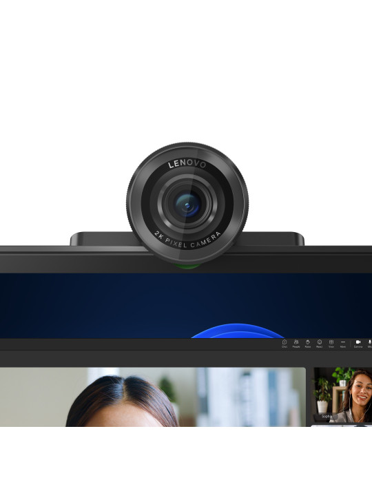 Lenovo 4XC1Q25245 webbkameror 4 MP 1920 x 1080 pixlar USB-C Svart
