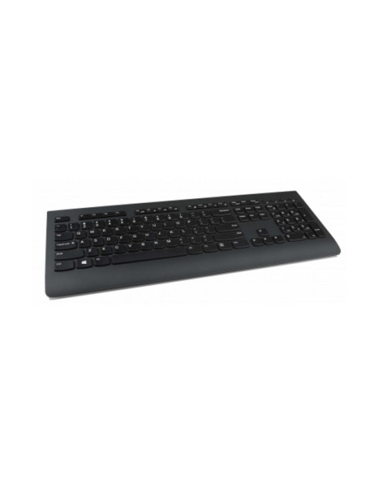Lenovo 4X30H56869 näppäimistö Universaali Langaton RF QWERTY Suomi, Ruotsi musta