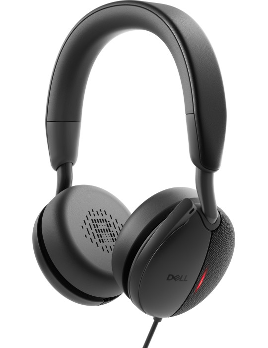 DELL WH5024 Headset Wired Head-band Calls Music USB Type-C Black