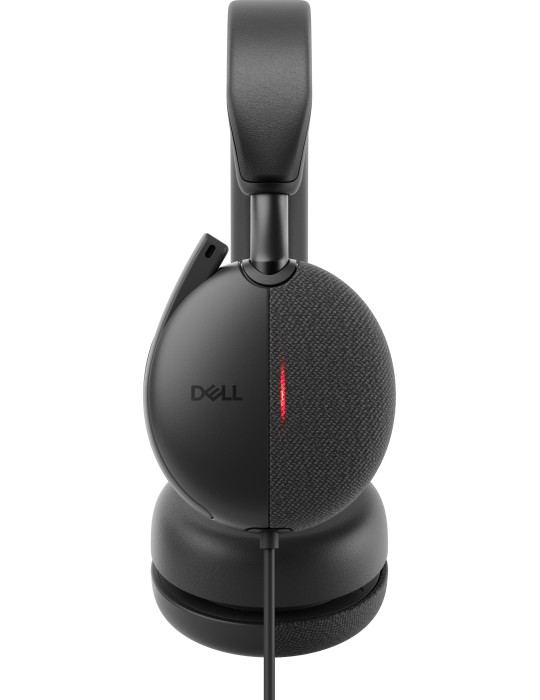 DELL WH5024 Headset Wired Head-band Calls Music USB Type-C Black