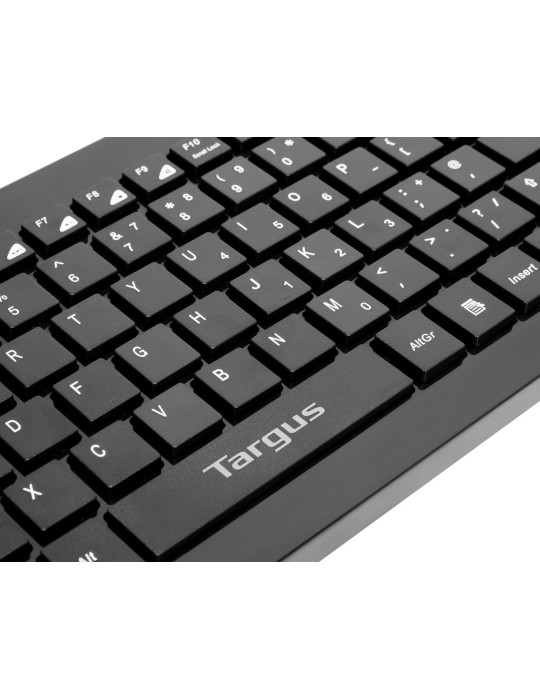 Targus AKB631NO keyboard Universal USB QWERTY Nordic Black
