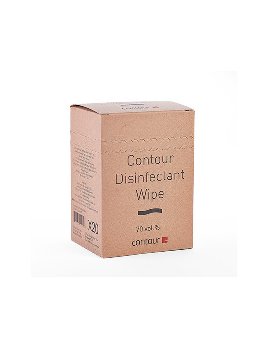 Contour Design Contour Disinfectant Wipe 20 pc(s)