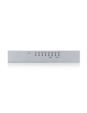 Zyxel GS-108B V3 Hallitsematon L2+ Gigabit Ethernet (10 100 1000) Hopea Zyxel GS-108B V3 Hallitsematon L2+ Gigabit Ethernet (10 100 1000) Hopea