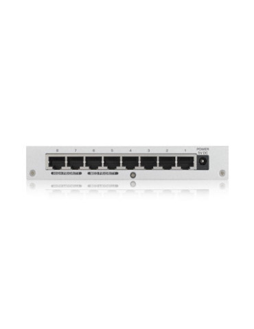 Zyxel GS-108B V3 Hallitsematon L2+ Gigabit Ethernet (10 100 1000) Hopea Zyxel GS-108B V3 Hallitsematon L2+ Gigabit Ethernet (10 100 1000) Hopea