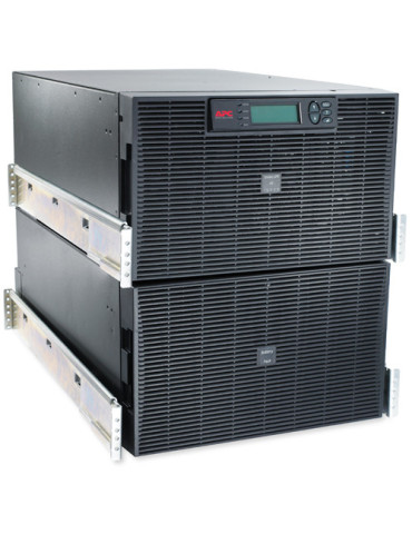 APC Smart-UPS On-Line UPS-virtalähde Taajuuden kaksoismuunnos (verkossa) 15 kVA 12000 W 8 AC-pistorasia(a) APC Smart-UPS On-Line UPS-virtalähde Taajuuden kaksoismuunnos (verkossa) 15 kVA 12000 W 8 AC-pistorasia(a)