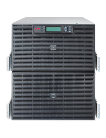 APC Smart-UPS On-Line UPS-virtalähde Taajuuden kaksoismuunnos (verkossa) 15 kVA 12000 W 8 AC-pistorasia(a) APC Smart-UPS On-Line UPS-virtalähde Taajuuden kaksoismuunnos (verkossa) 15 kVA 12000 W 8 AC-pistorasia(a)
