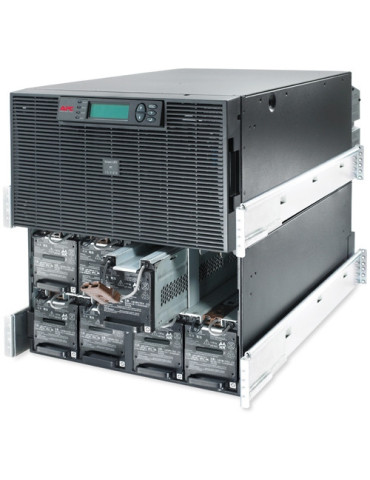 APC Smart-UPS On-Line UPS-virtalähde Taajuuden kaksoismuunnos (verkossa) 15 kVA 12000 W 8 AC-pistorasia(a) APC Smart-UPS On-Line UPS-virtalähde Taajuuden kaksoismuunnos (verkossa) 15 kVA 12000 W 8 AC-pistorasia(a)