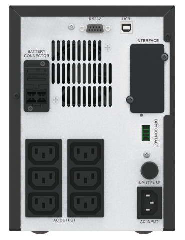 APC Easy UPS SMV strömskydd (UPS) Linjeinteraktiv 1 kVA 700 W 6 AC-utgångar APC Easy UPS SMV strömskydd (UPS) Linjeinteraktiv 1 kVA 700 W 6 AC-utgångar