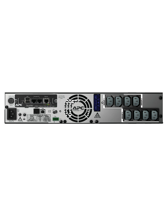 APC Smart-UPS UPS-virtalähde Linjainteraktiivinen 1,5 kVA 1200 W 8 AC-pistorasia(a)