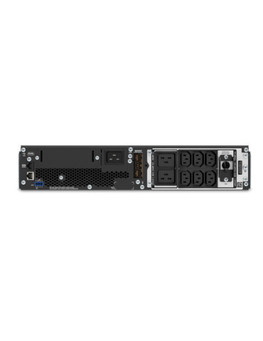 APC SRT3000RMXLW-IEC strömskydd (UPS) Dubbelkonvertering (Online) 3 kVA 2700 W 8 AC-utgångar APC SRT3000RMXLW-IEC strömskydd (UPS) Dubbelkonvertering (Online) 3 kVA 2700 W 8 AC-utgångar