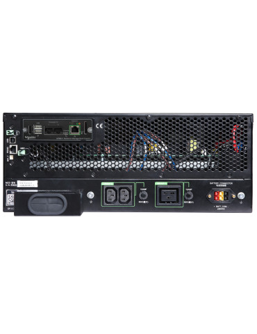 APC SRTG5KXLI UPS-virtalähde Taajuuden kaksoismuunnos (verkossa) 5 kVA 5000 W 3 AC-pistorasia(a) APC SRTG5KXLI UPS-virtalähde Taajuuden kaksoismuunnos (verkossa) 5 kVA 5000 W 3 AC-pistorasia(a)