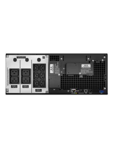 APC Smart-UPS On-Line UPS-virtalähde Taajuuden kaksoismuunnos (verkossa) 6 kVA 6000 W 10 AC-pistorasia(a) APC Smart-UPS On-Line UPS-virtalähde Taajuuden kaksoismuunnos (verkossa) 6 kVA 6000 W 10 AC-pistorasia(a)